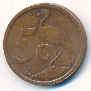 ЮАР, 5 центов (2006 г.)
