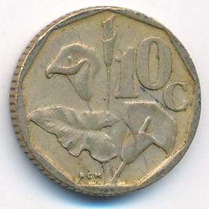South Africa, 10 cents, 1994