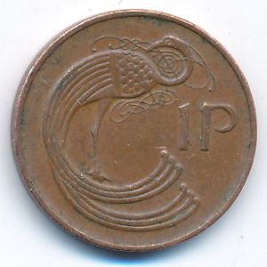 Ирландия, 1 пенни (1988 г.)
