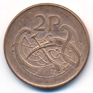 Ирландия, 2 пенса (1996 г.)