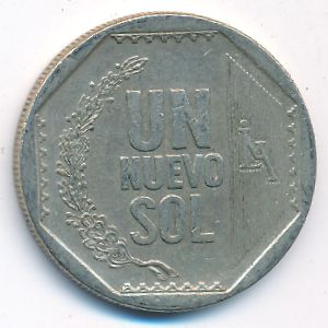 Перу, 1 новый соль (2005 г.)