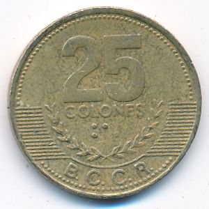 Коста-Рика, 25 колон (2003 г.)