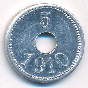 Гренландия, 5 эре (1910 г.)