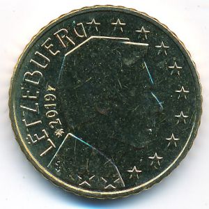 Luxemburg, 50 euro cent, 2007–2020