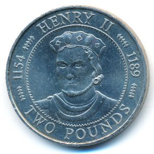 Гернси, 2 фунта (1991 г.)