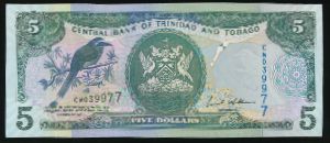 Тринидад и Тобаго, 5 долларов (2006 г.)