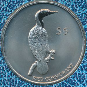 Новая Зеландия, 5 долларов (2000 г.)
