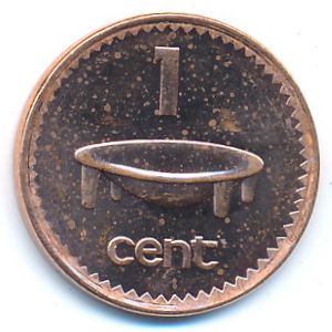 Fiji, 1 cent, 2006
