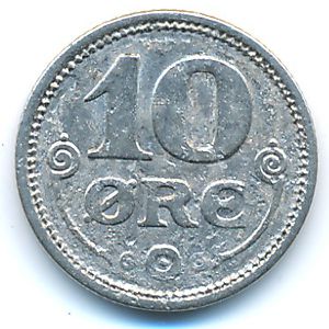 Дания, 10 эре (1920 г.)