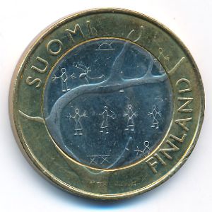 Финляндия, 5 евро (2011 г.)