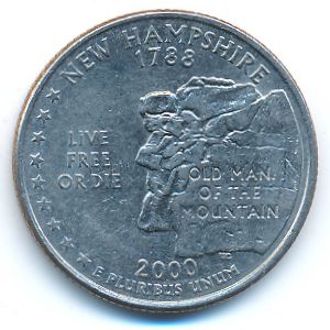 США, 1/4 доллара (2000 г.)