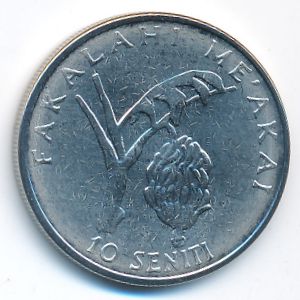 Тонга, 10 сенити (1981 г.)
