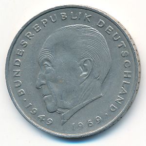 ФРГ, 2 марки (1974 г.)