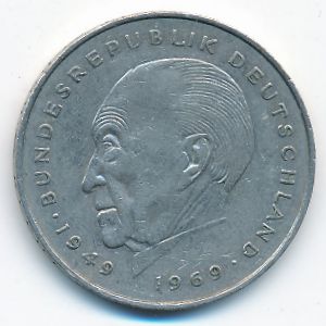 ФРГ, 2 марки (1977 г.)