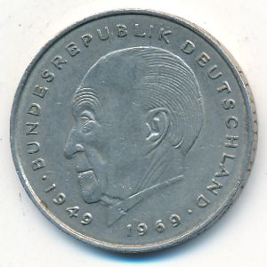 West Germany, 2 mark, 1980