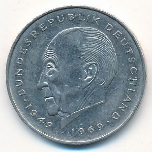 West Germany, 2 mark, 1986