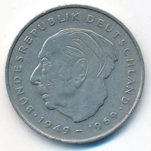 ФРГ, 2 марки (1975 г.)
