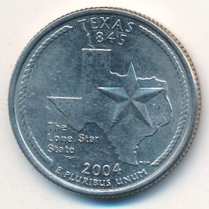 USA, Quarter dollar, 2004