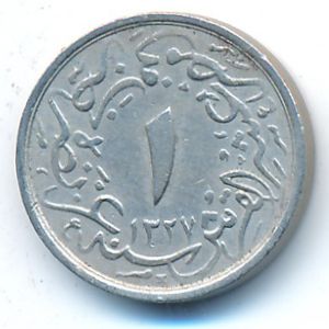 Egypt, 1/10 qirsh, 1913