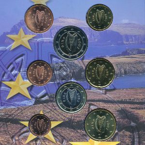Ирландия, Набор монет (2002 г.)