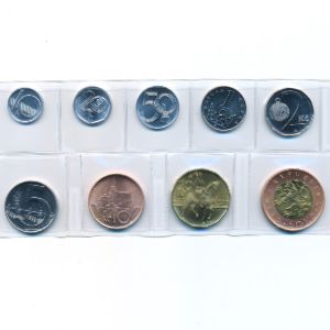 Чехия, Набор монет
