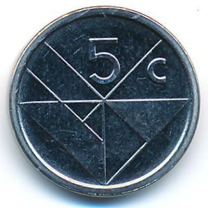 Aruba, 5 cents, 2018