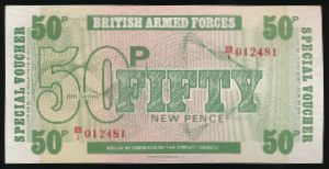 Великобритания, 50 новых пенсов (1972 г.)