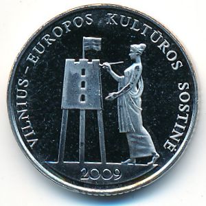 Литва, 1 лит (2009 г.)