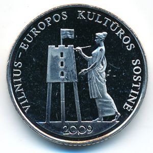 Литва, 1 лит (2009 г.)