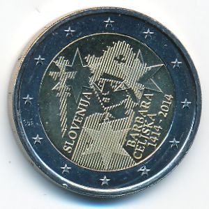 Словения, 2 евро (2014 г.)