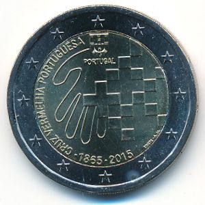 Португалия, 2 евро (2015 г.)