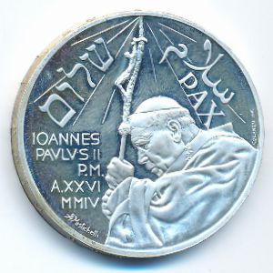 Ватикан, 10 евро (2004 г.)