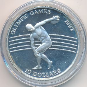 Ниуэ, 10 долларов (1991 г.)