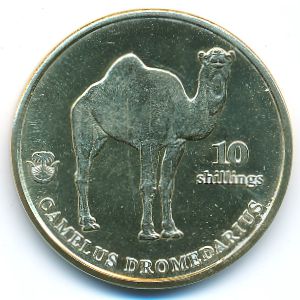 Biafra., 10 shillings, 2021