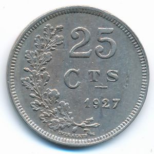 Люксембург, 25 сентим (1927 г.)