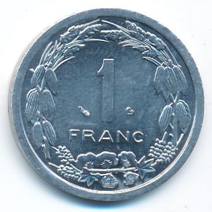 Центральная Африка, 1 франк (2003 г.)