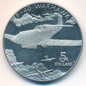 Маршалловы острова, 5 долларов (1991 г.)