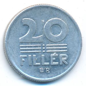 Венгрия, 20 филлеров (1978 г.)