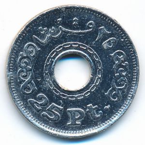 Египет, 25 пиастров (1993 г.)