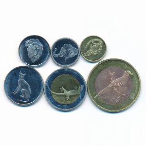 Остров Большой Элобей., Набор монет (2013 г.)