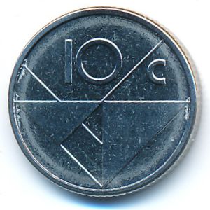Аруба, 10 центов (2012 г.)