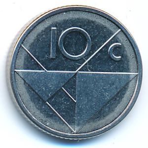 Аруба, 10 центов (2012 г.)
