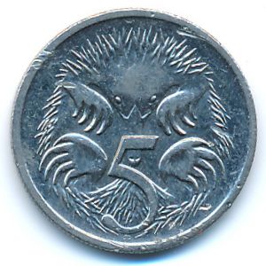 Австралия, 5 центов (2006 г.)
