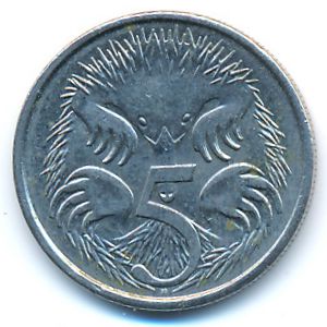 Австралия, 5 центов (2013 г.)