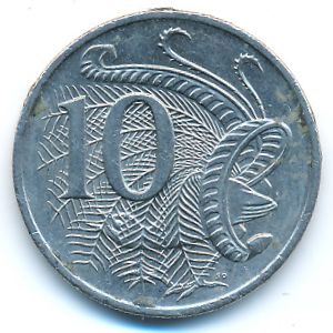 Австралия, 10 центов (2016 г.)