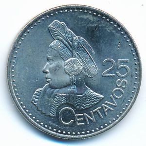 Гватемала, 25 сентаво (2011 г.)