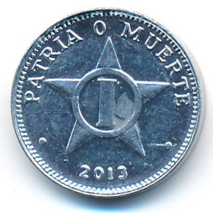 Куба, 1 сентаво (2013 г.)