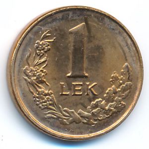 Albania, 1 lek, 1996