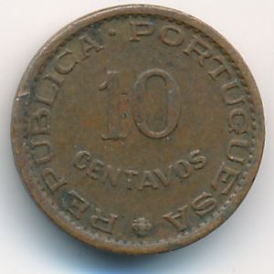 Sao Tome and Principe, 10 centavos, 1962