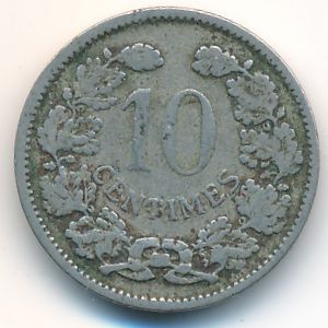 Люксембург, 10 сентим (1901 г.)